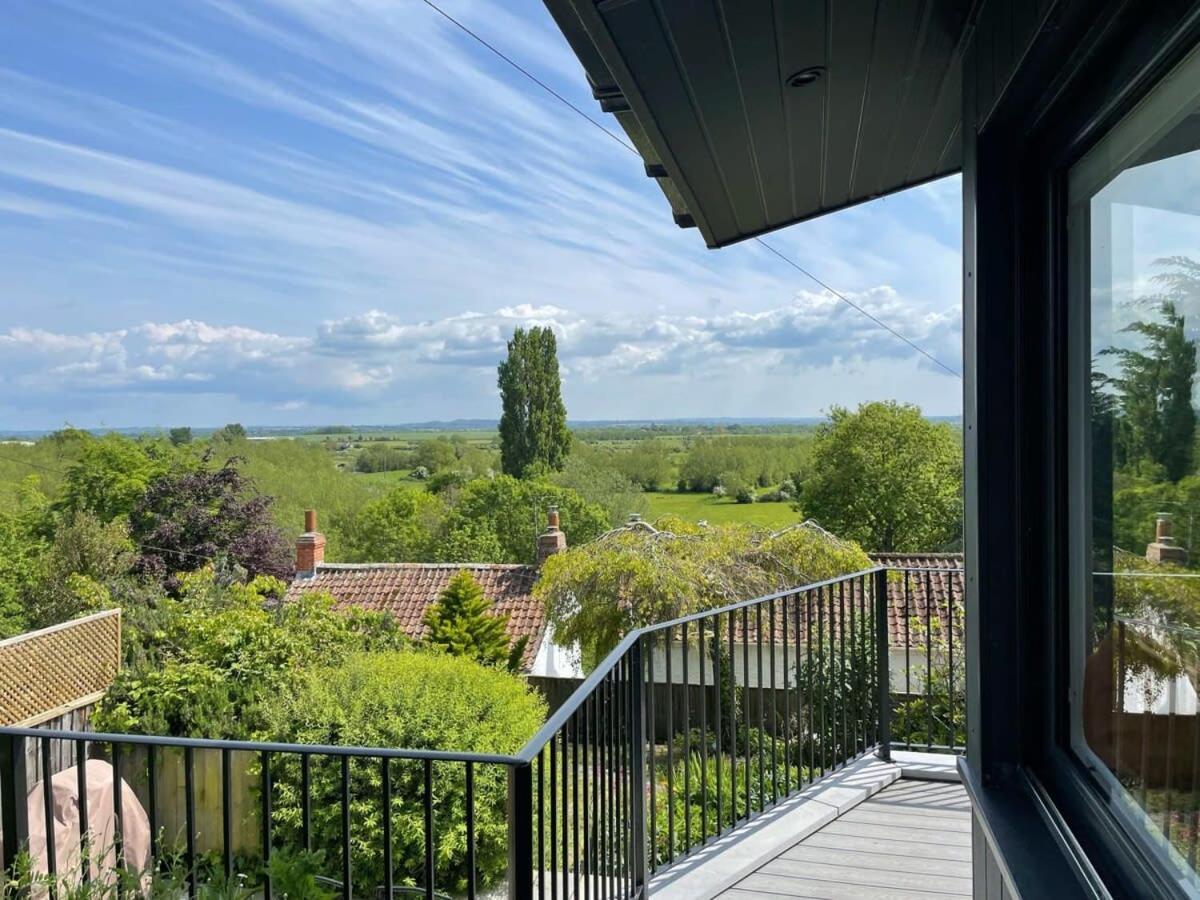 Stunning Hillside House Villa Langport Buitenkant foto